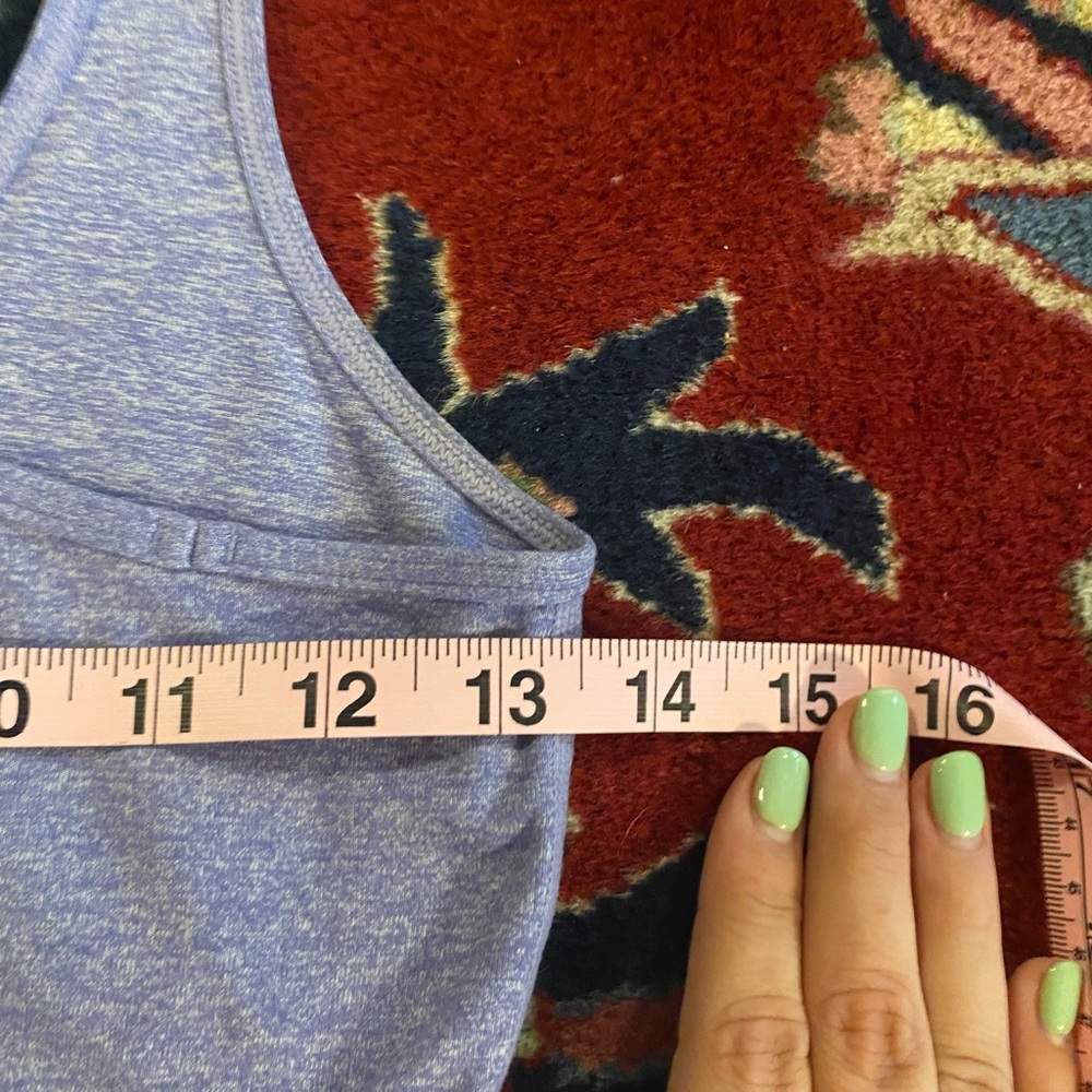 Lululemon purple zipper CRB Tank size 6 - Picture 6 of 6